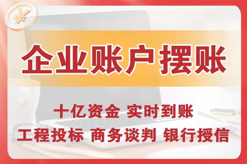 漯河企业账户摆账